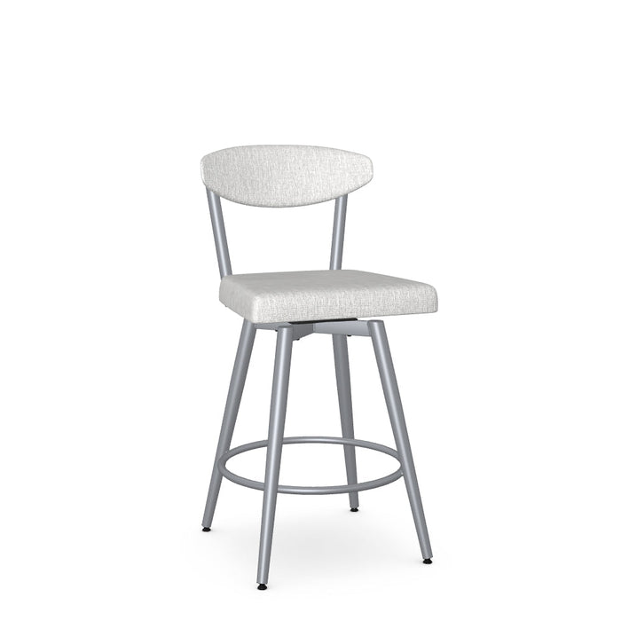 Wilbur Swivel Counter Stool -Upholstered