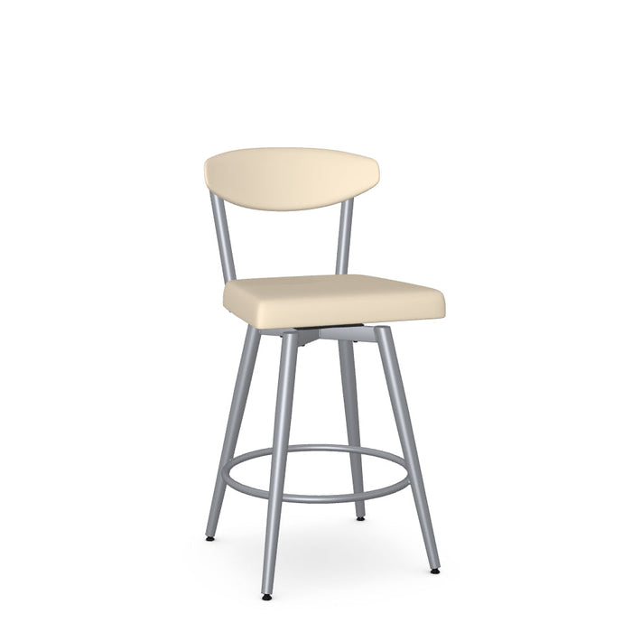 Wilbur Swivel Counter Stool -Upholstered