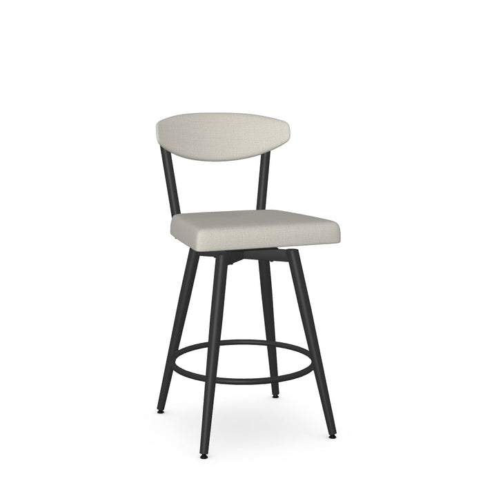 Wilbur Swivel Counter Stool -Upholstered