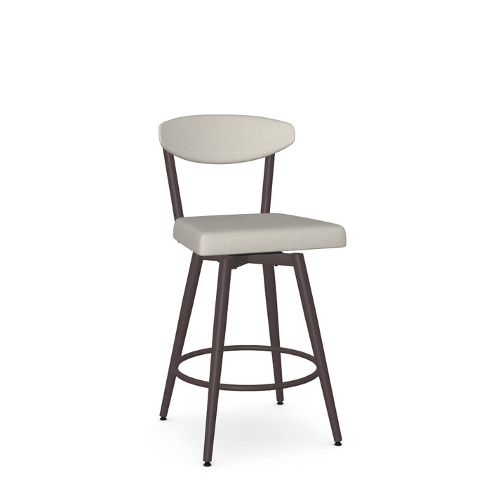 Wilbur Swivel Counter Stool -Upholstered