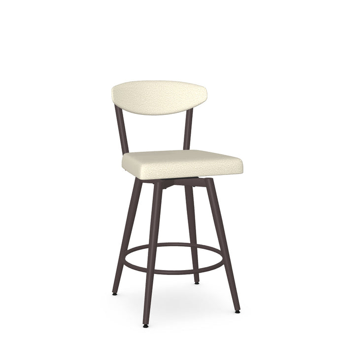 Wilbur Swivel Counter Stool -Upholstered