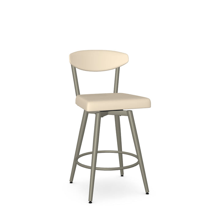 Wilbur Swivel Counter Stool -Upholstered