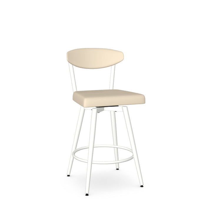Wilbur Swivel Counter Stool -Upholstered