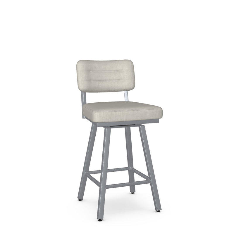 Phoebe Swivel Counter Stool -Upholstered