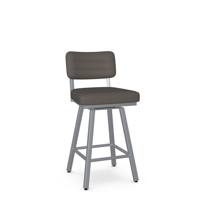 Phoebe Swivel Counter Stool -Upholstered