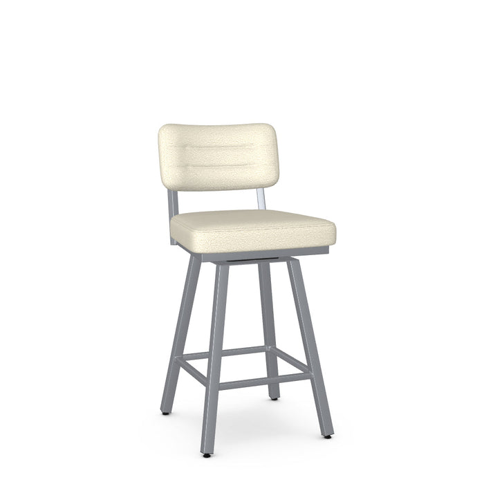 Phoebe Swivel Counter Stool -Upholstered
