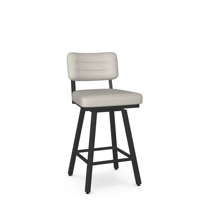 Phoebe Swivel Counter Stool -Upholstered