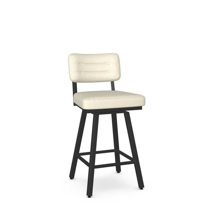 Phoebe Swivel Counter Stool -Upholstered