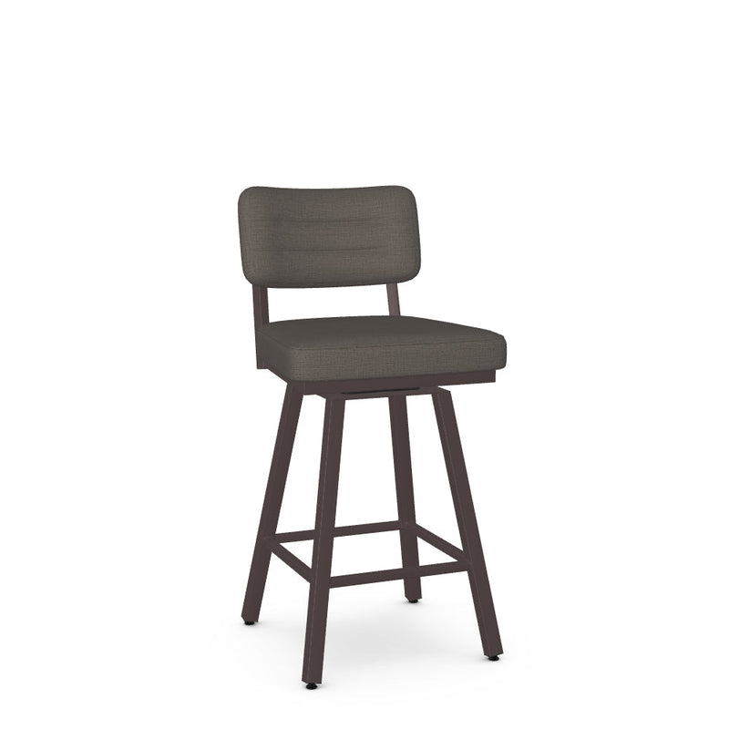 Phoebe Swivel Counter Stool -Upholstered