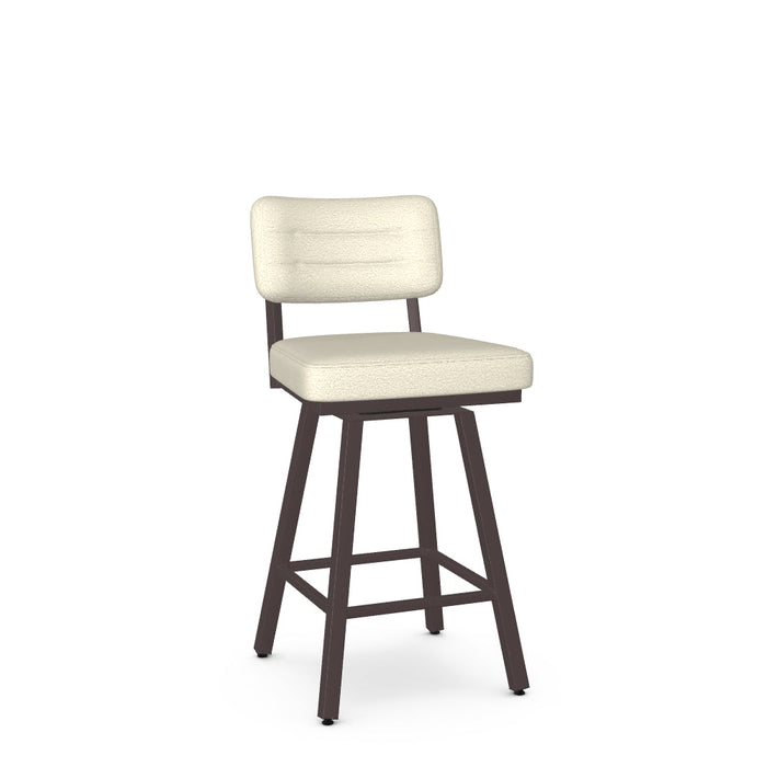 Phoebe Swivel Counter Stool -Upholstered