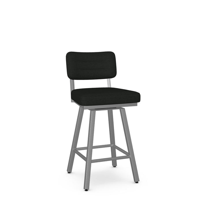 Phoebe Swivel Counter Stool -Upholstered