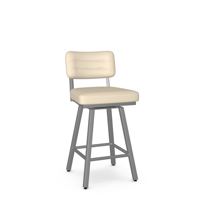 Phoebe Swivel Counter Stool -Upholstered