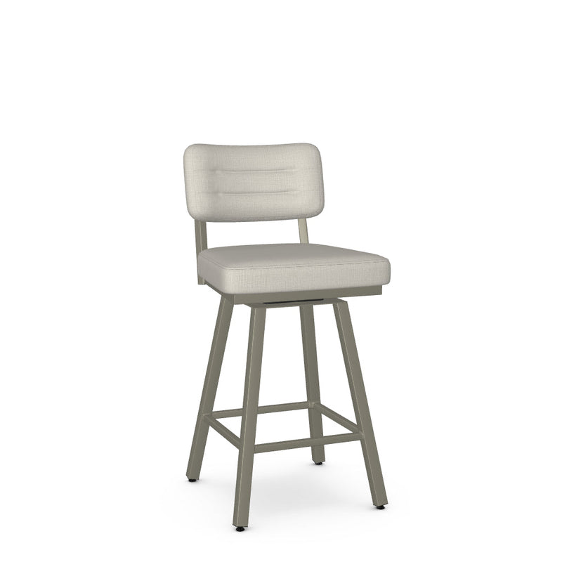Phoebe Swivel Counter Stool -Upholstered