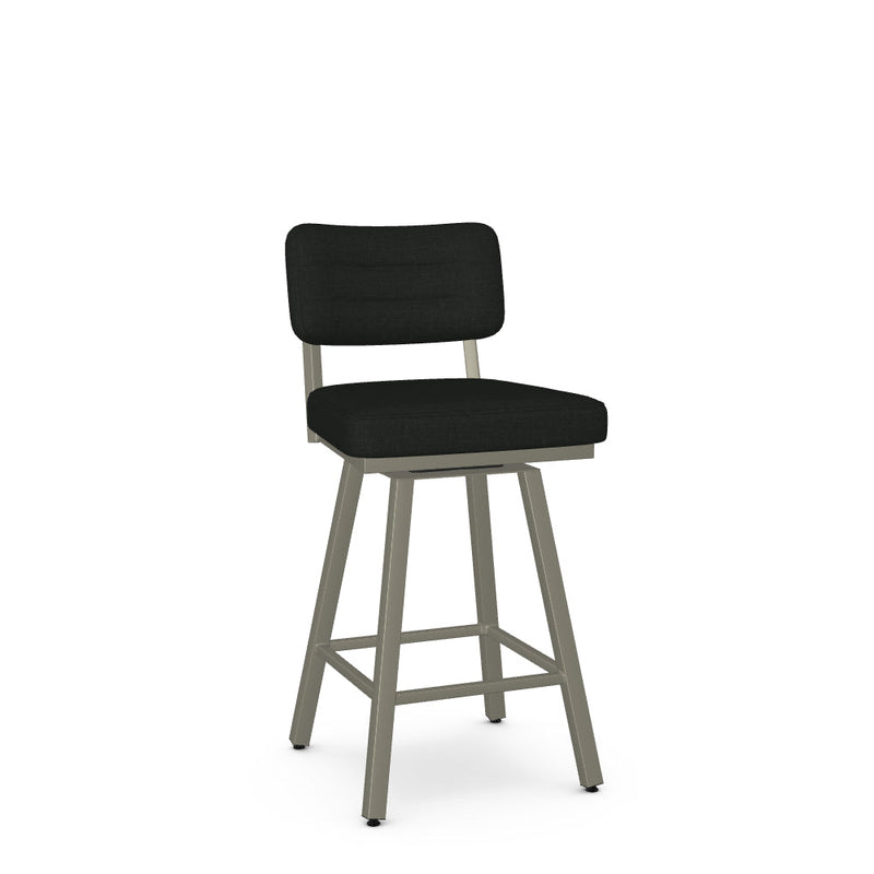 Phoebe Swivel Counter Stool -Upholstered