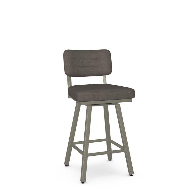 Phoebe Swivel Counter Stool -Upholstered