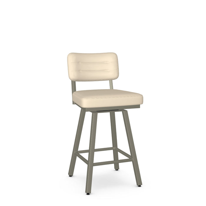 Phoebe Swivel Counter Stool -Upholstered