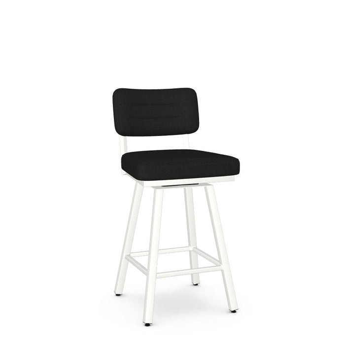 Phoebe Swivel Counter Stool -Upholstered