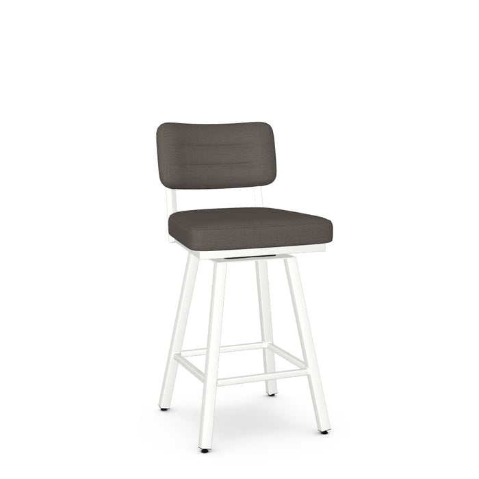 Phoebe Swivel Counter Stool -Upholstered