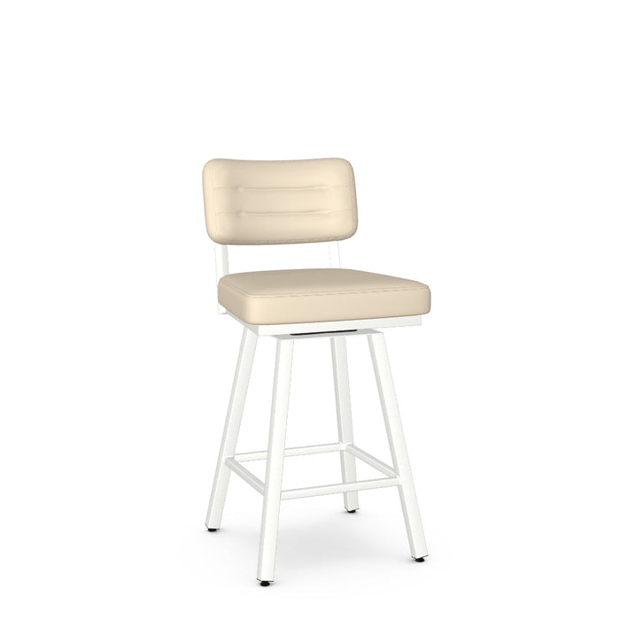 Phoebe Swivel Counter Stool -Upholstered