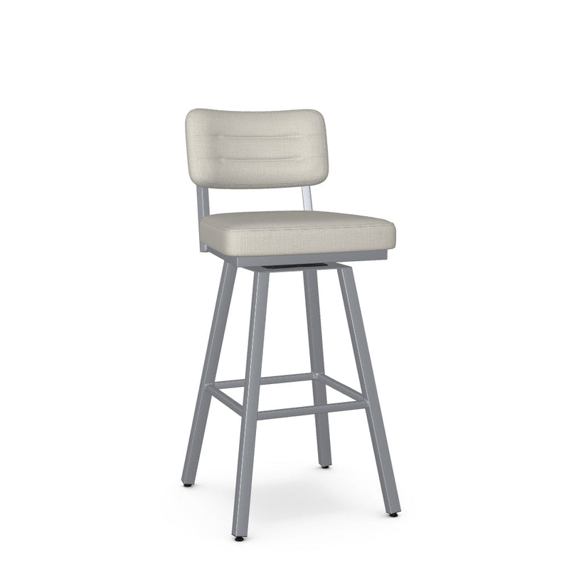 Phoebe Swivel Bar Stool -Upholstered