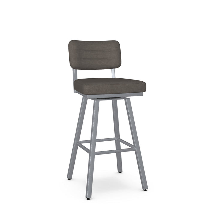 Phoebe Swivel Bar Stool -Upholstered