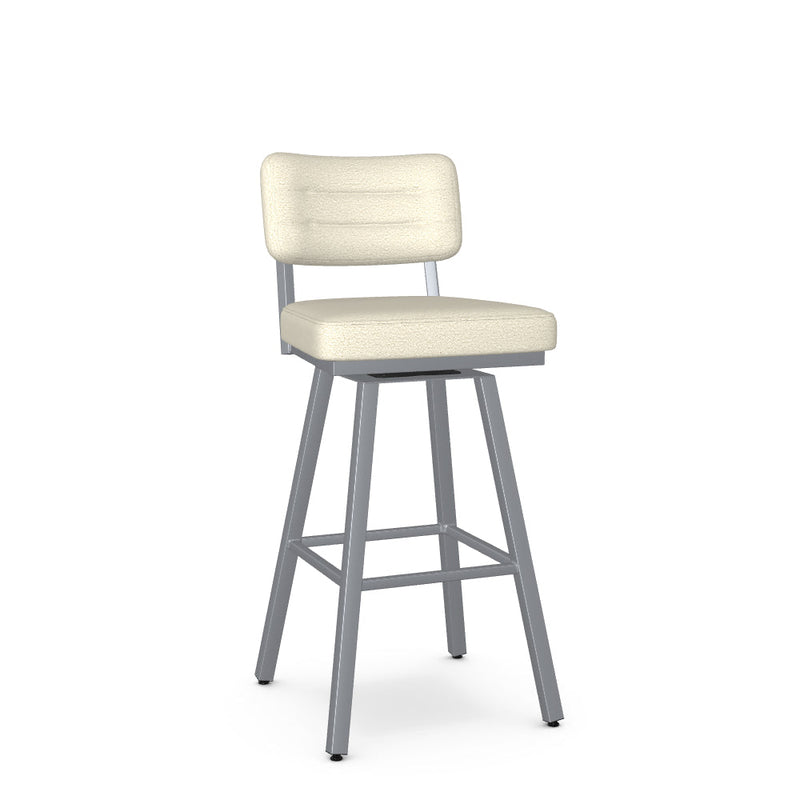 Phoebe Swivel Bar Stool -Upholstered