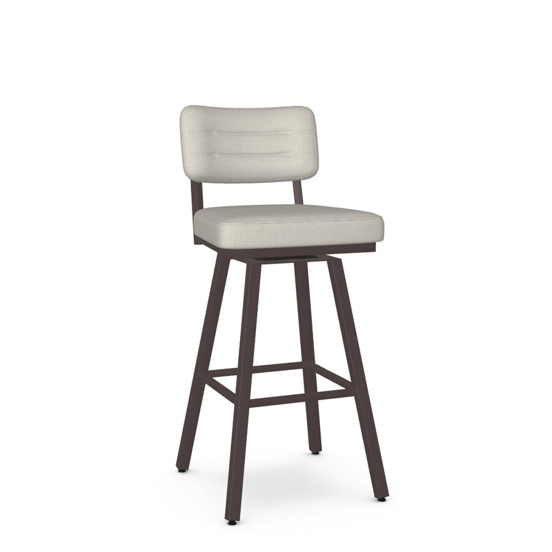 Phoebe Swivel Bar Stool -Upholstered