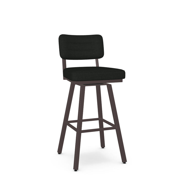 Phoebe Swivel Bar Stool -Upholstered