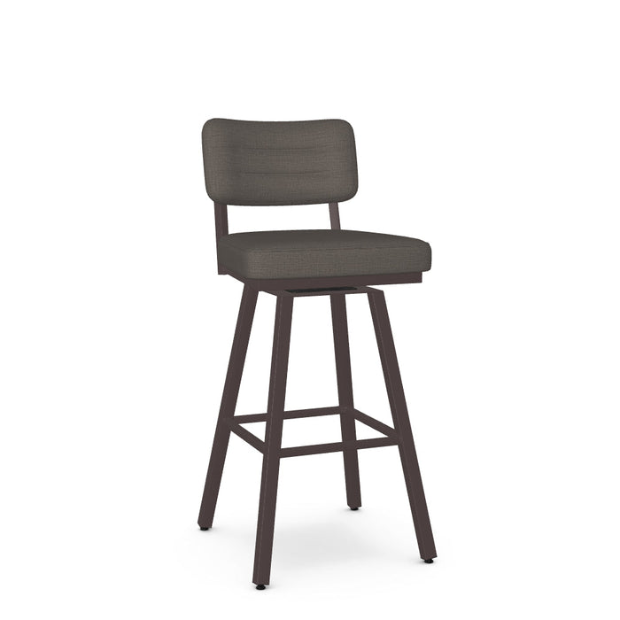 Phoebe Swivel Bar Stool -Upholstered