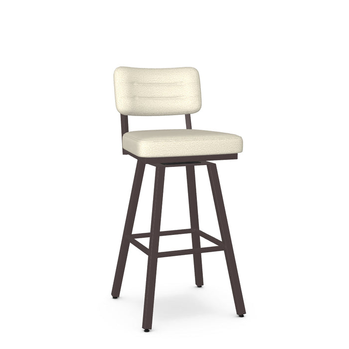 Phoebe Swivel Bar Stool -Upholstered
