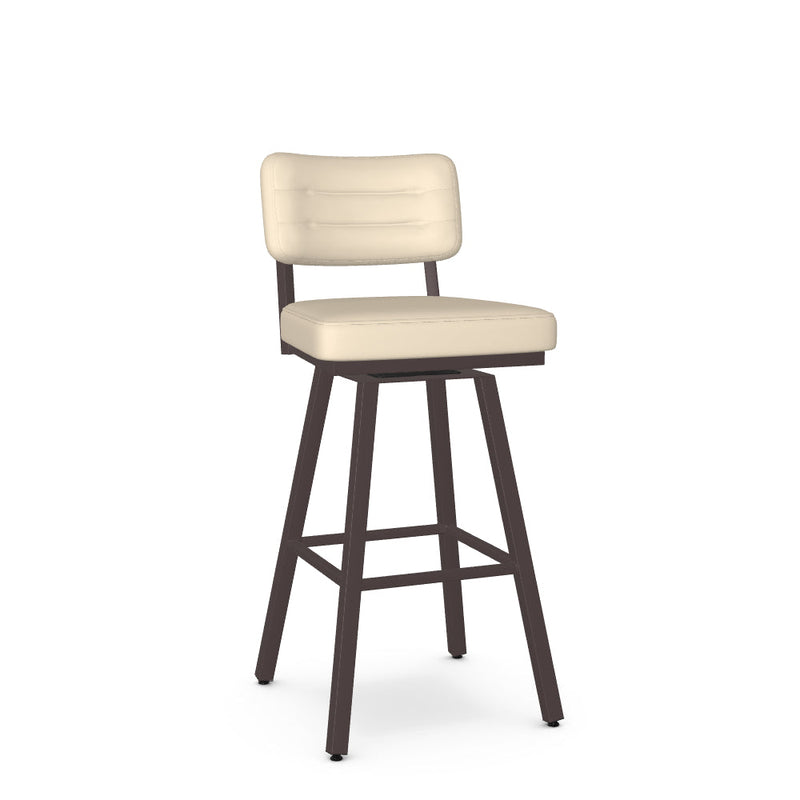 Phoebe Swivel Bar Stool -Upholstered