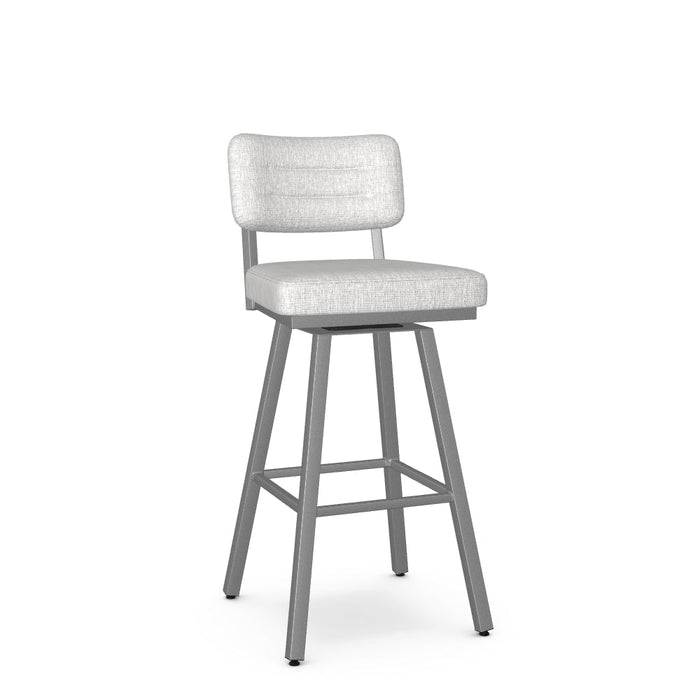 Phoebe Swivel Bar Stool -Upholstered