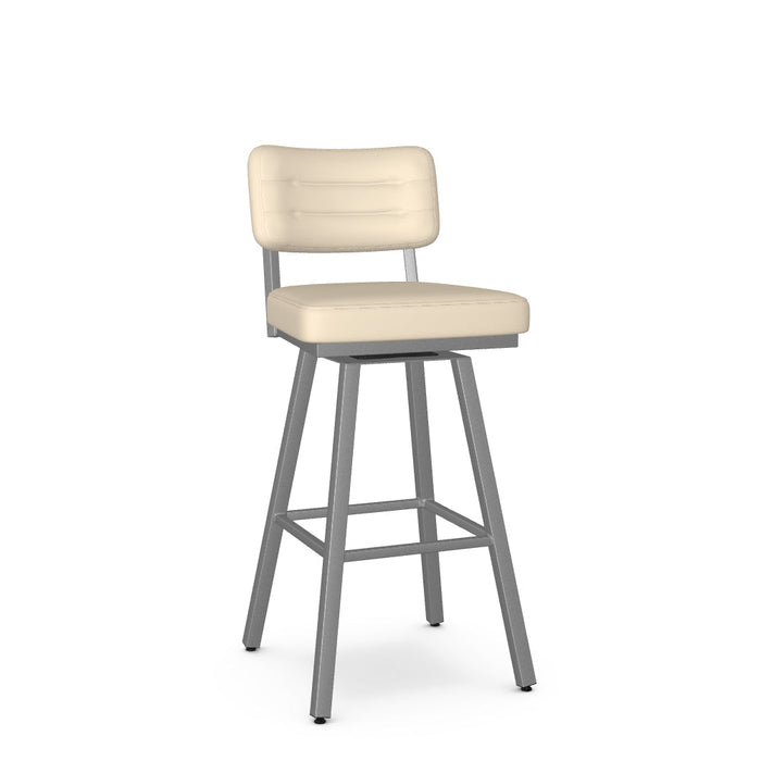 Phoebe Swivel Bar Stool -Upholstered