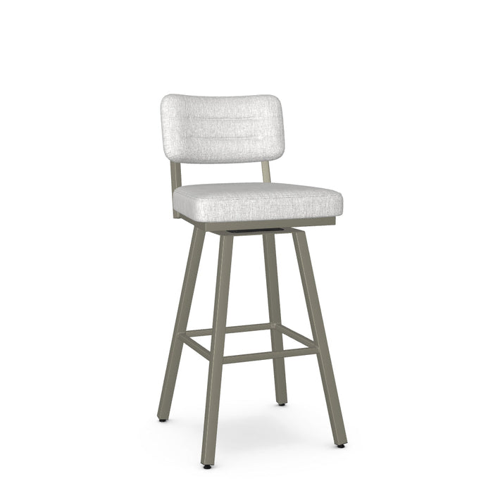 Phoebe Swivel Bar Stool -Upholstered