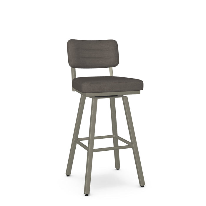 Phoebe Swivel Bar Stool -Upholstered