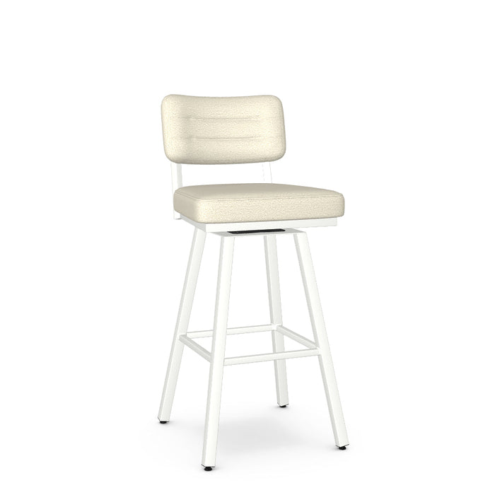 Phoebe Swivel Bar Stool -Upholstered