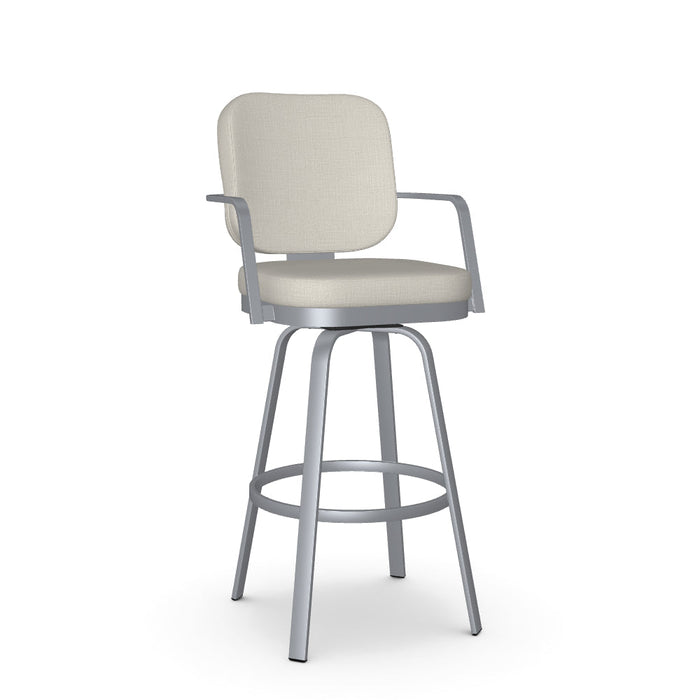 Dorsey Swivel Bar Stool -Upholstered