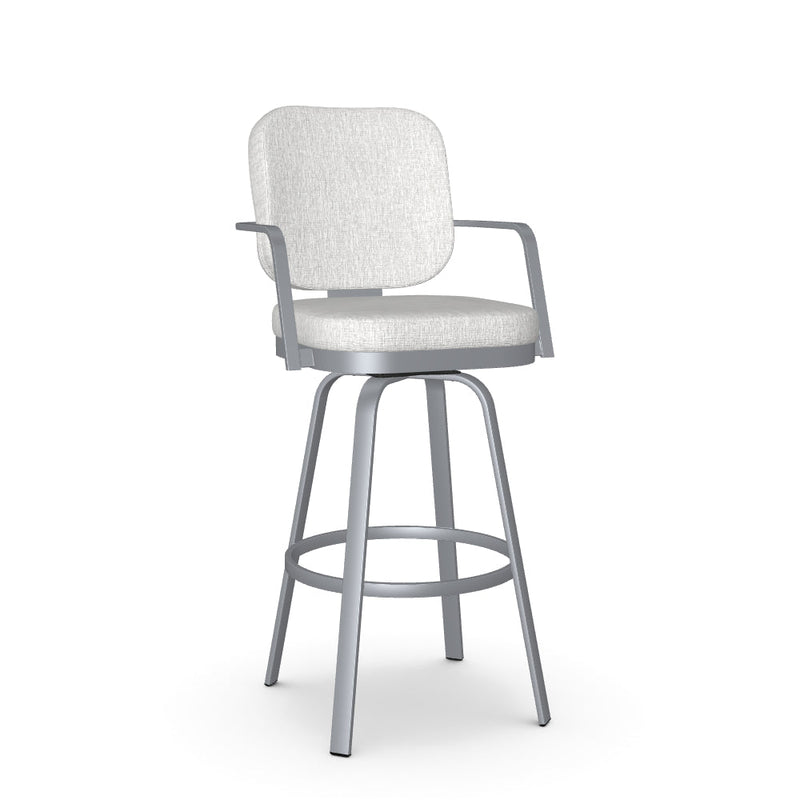 Dorsey Swivel Bar Stool -Upholstered