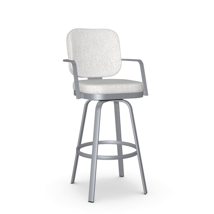 Dorsey Swivel Bar Stool -Upholstered