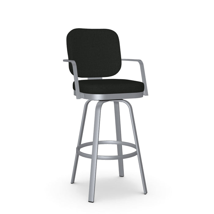 Dorsey Swivel Bar Stool -Upholstered