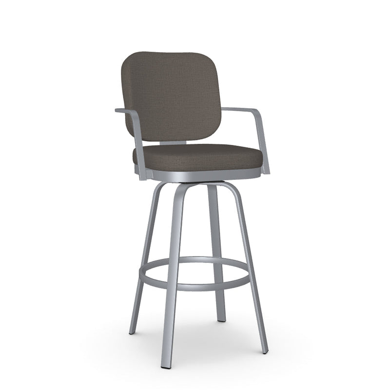 Dorsey Swivel Bar Stool -Upholstered