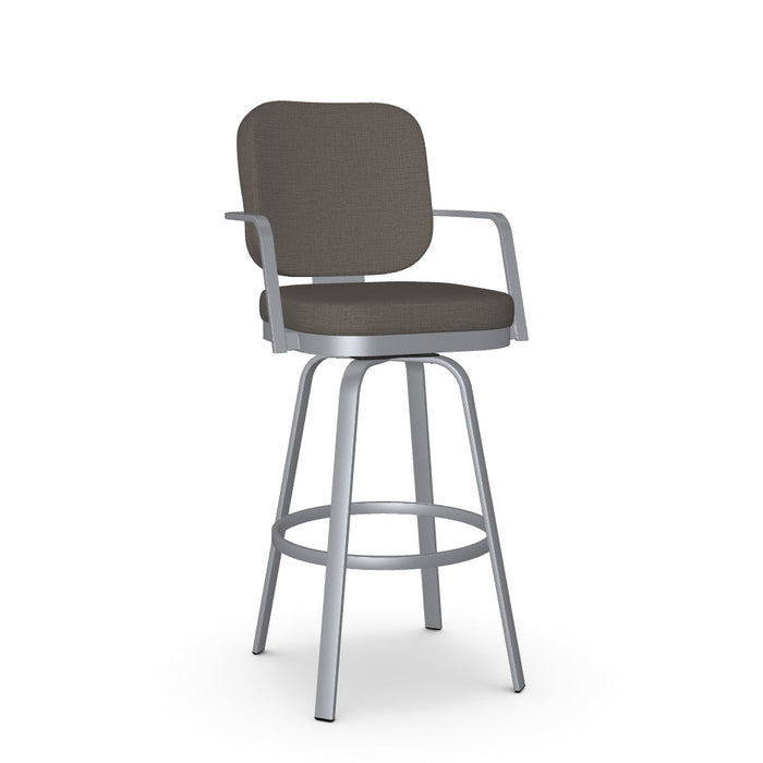 Dorsey Swivel Bar Stool -Upholstered