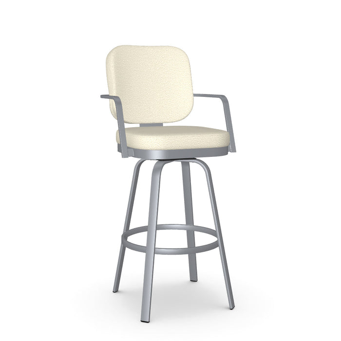 Dorsey Swivel Bar Stool -Upholstered