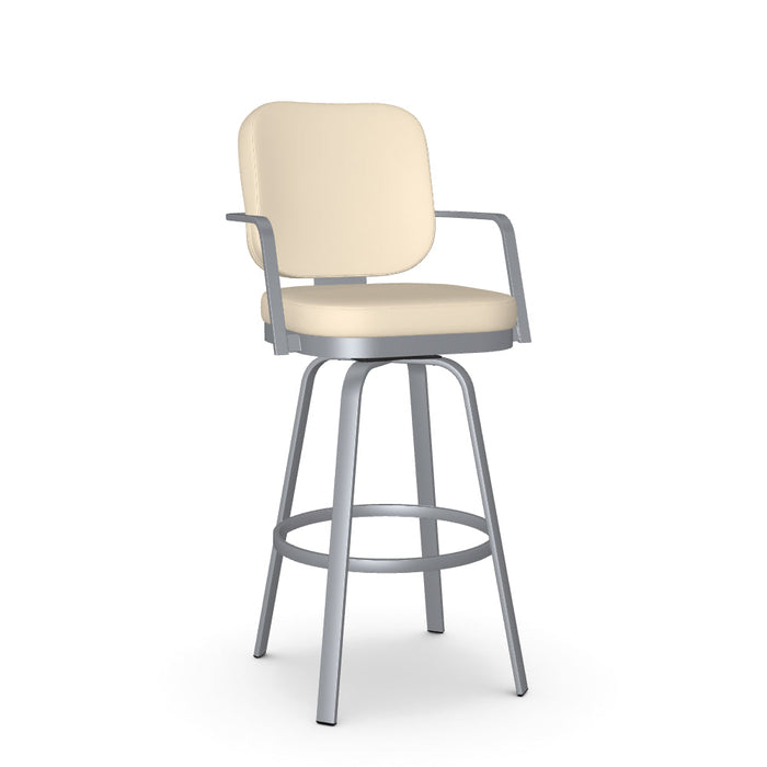 Dorsey Swivel Bar Stool -Upholstered