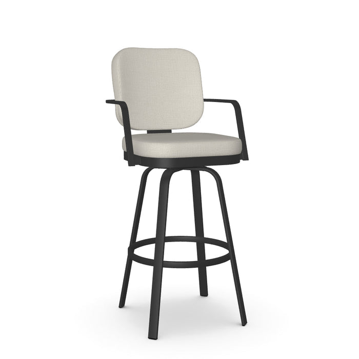 Dorsey Swivel Bar Stool -Upholstered