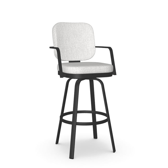 Dorsey Swivel Bar Stool -Upholstered