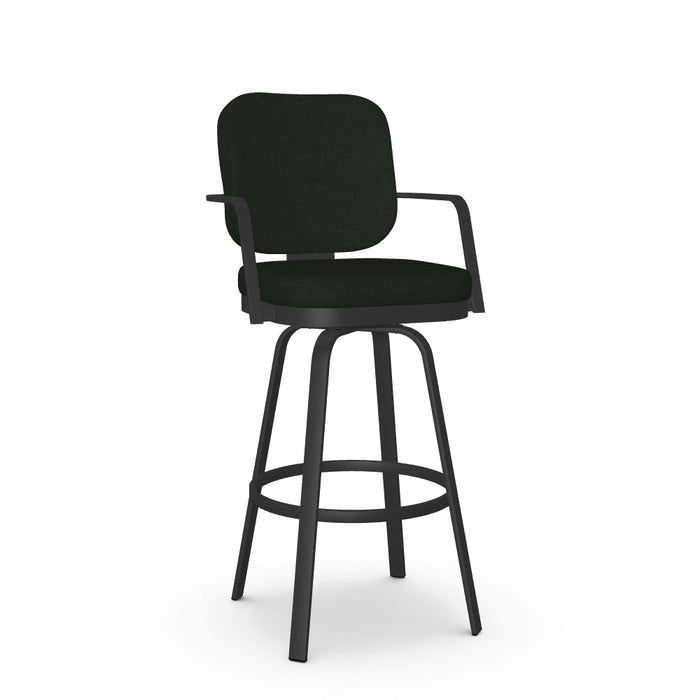 Dorsey Swivel Bar Stool -Upholstered