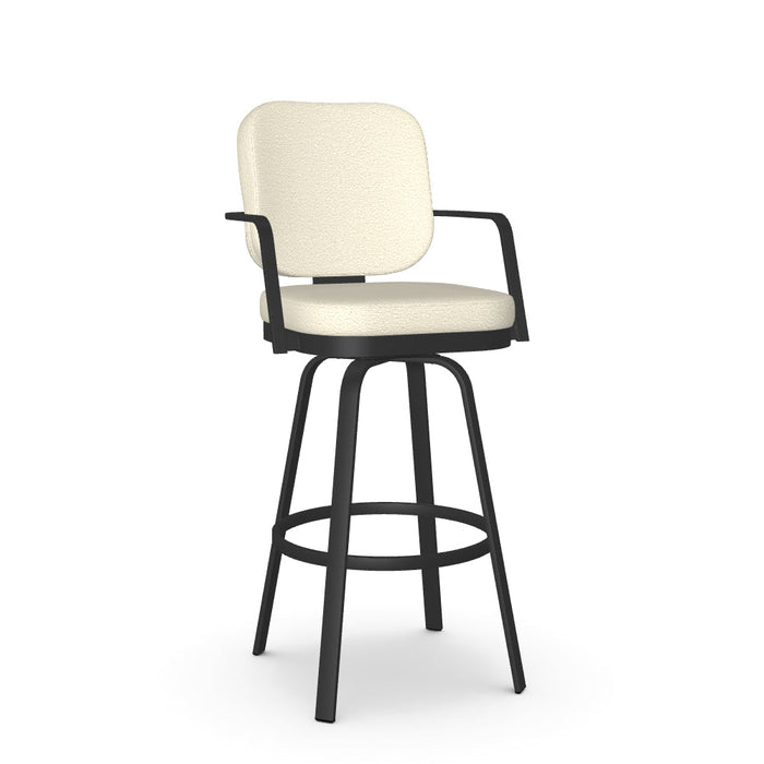Dorsey Swivel Bar Stool -Upholstered