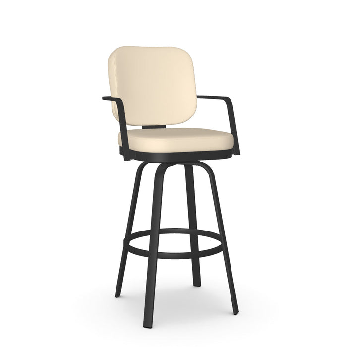 Dorsey Swivel Bar Stool -Upholstered