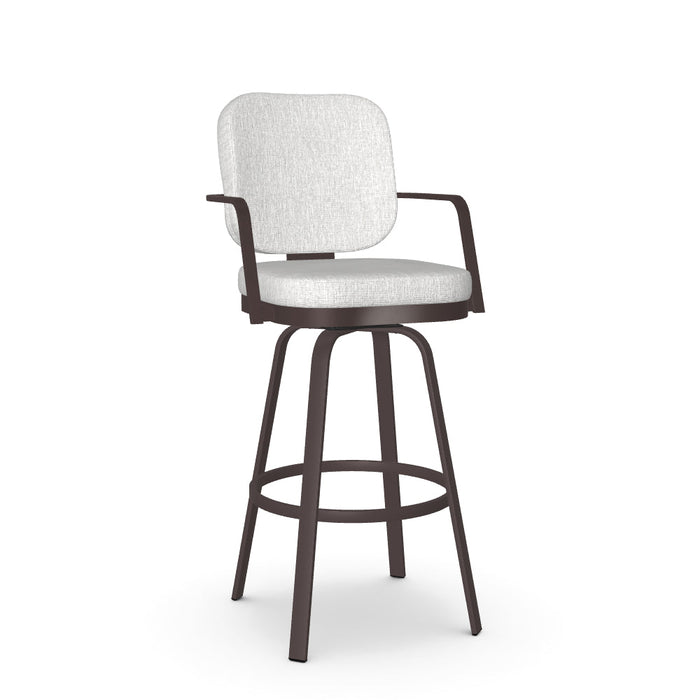 Dorsey Swivel Bar Stool -Upholstered